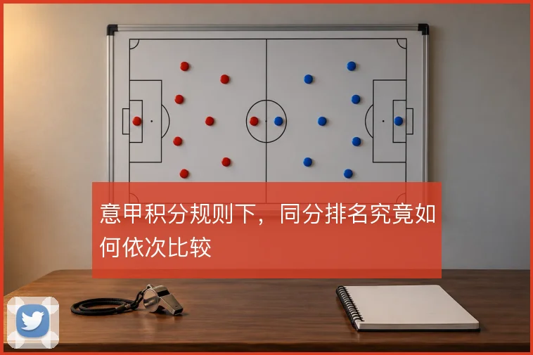 意甲积分规则下,同分排名究竟如何依次比较
